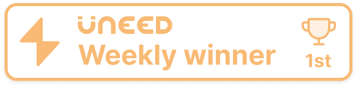 Uneed POTW1 Badge