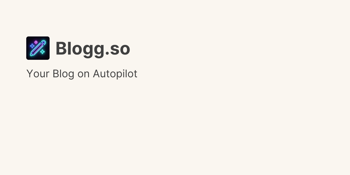 Discover Blogg.so on Uneed