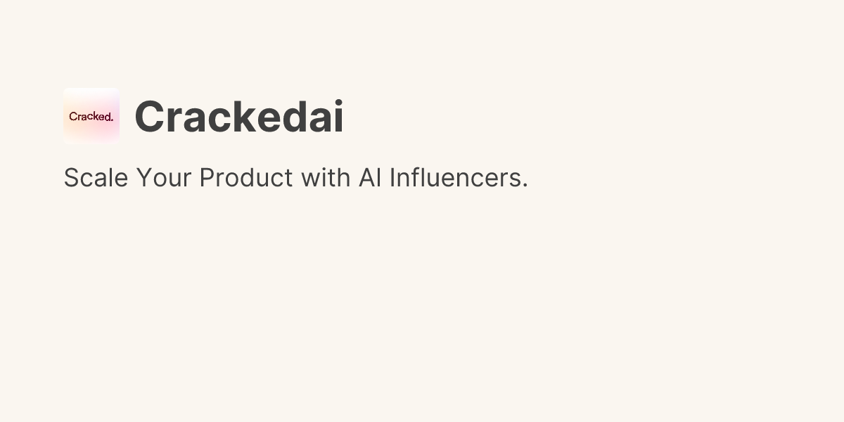 Discover Crackedai on Uneed