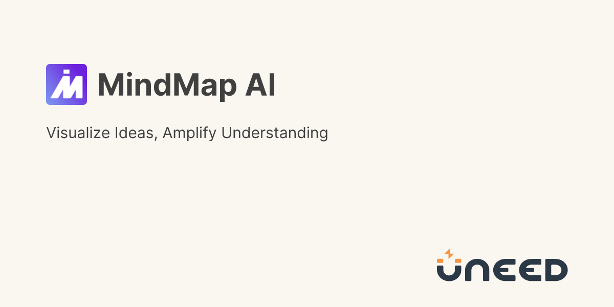 Mindmap ai on uneed uneed