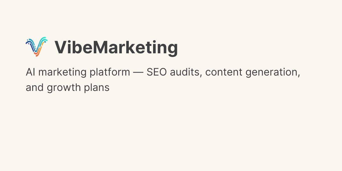 Discover VibeMarketing on Uneed