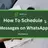 Logo of WhatsApp Schedule Message 
