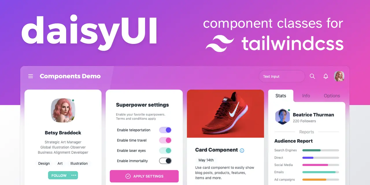 DaisyUI - Tailwind CSS Components product image