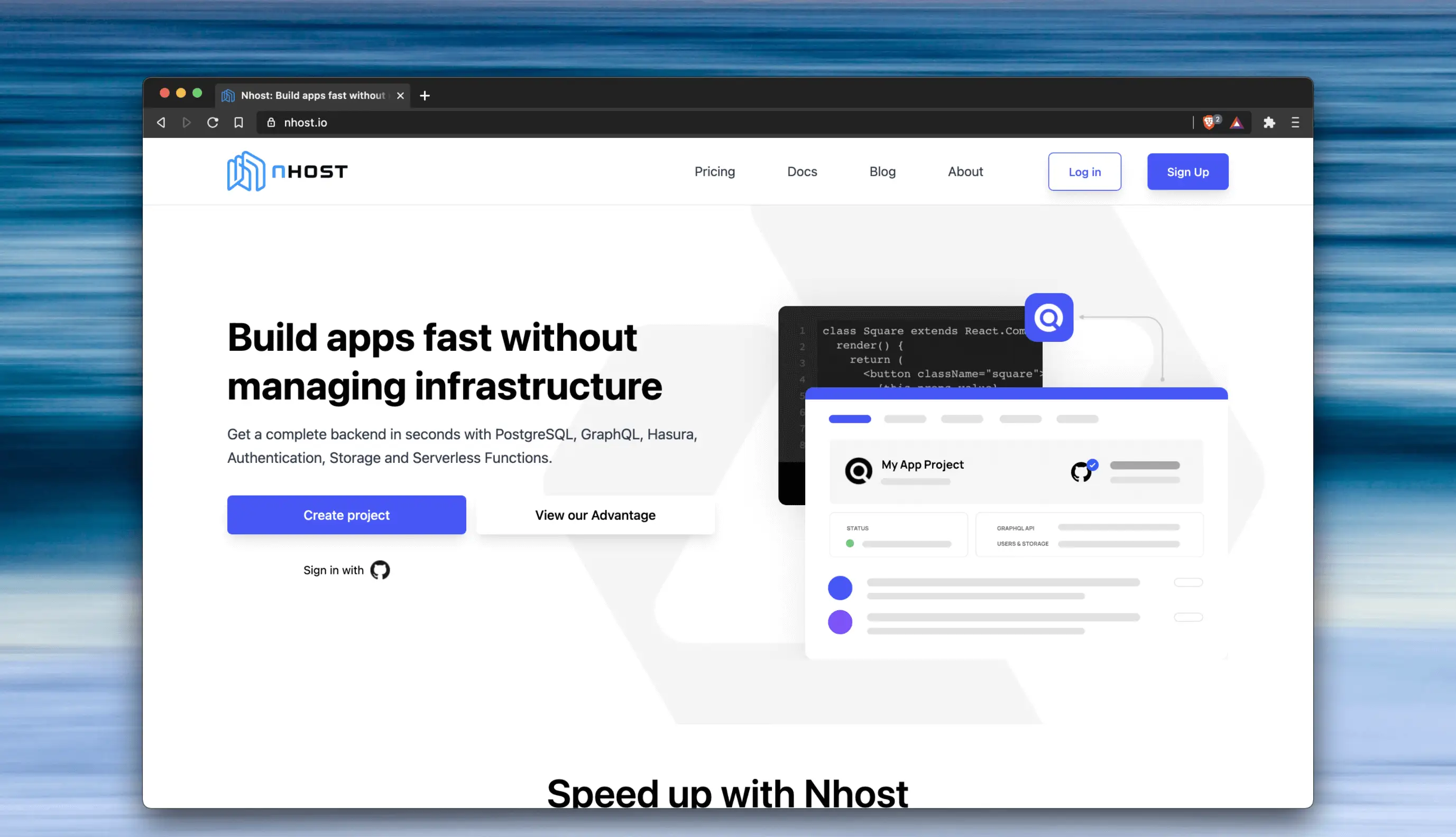 Nhost product image