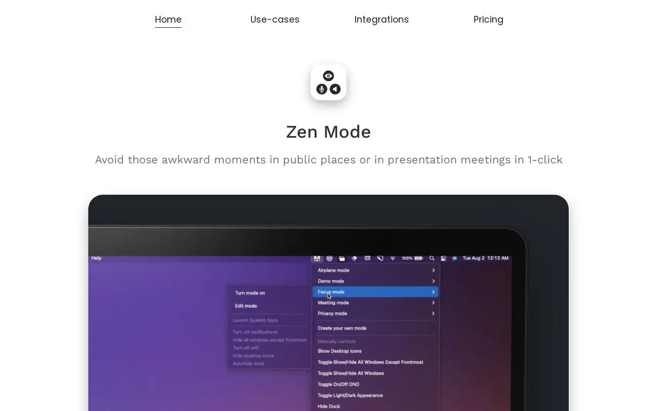 Zen Mode for macOS product image
