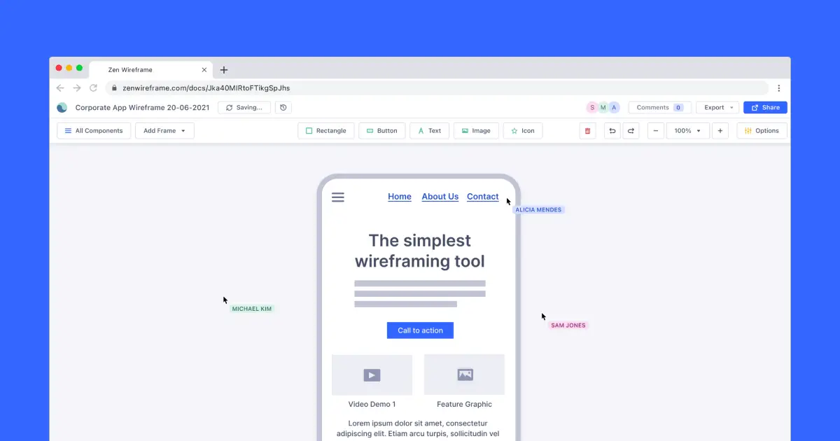 Zen Wireframe product image