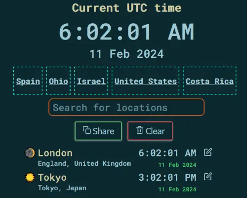 Current Time UTC product image