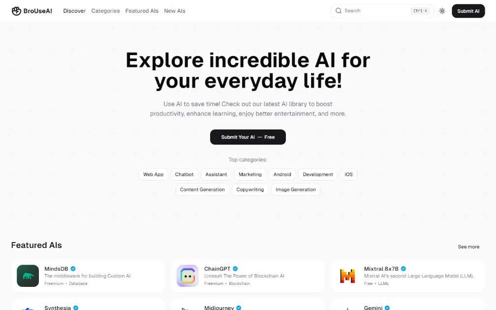 BroUseAI product image