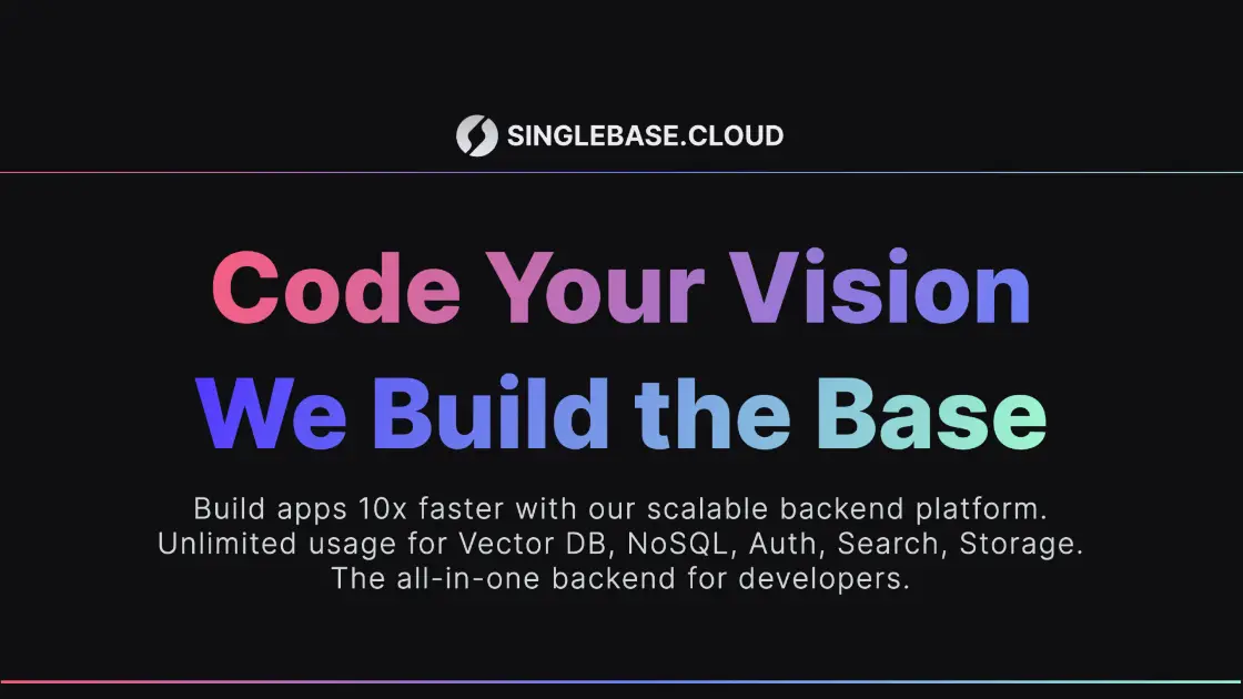 SinglebaseCloud product image