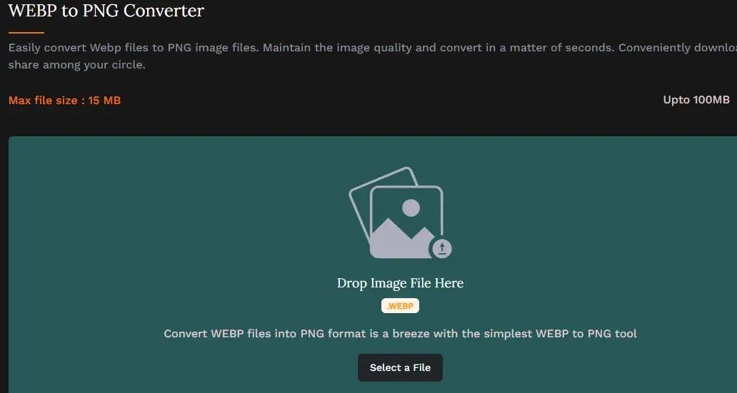 Smart Tools AI WebP to PNG Converter product image
