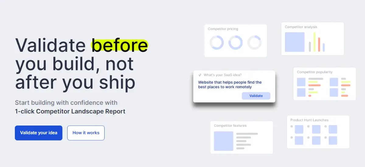 Validate My SaaS product image