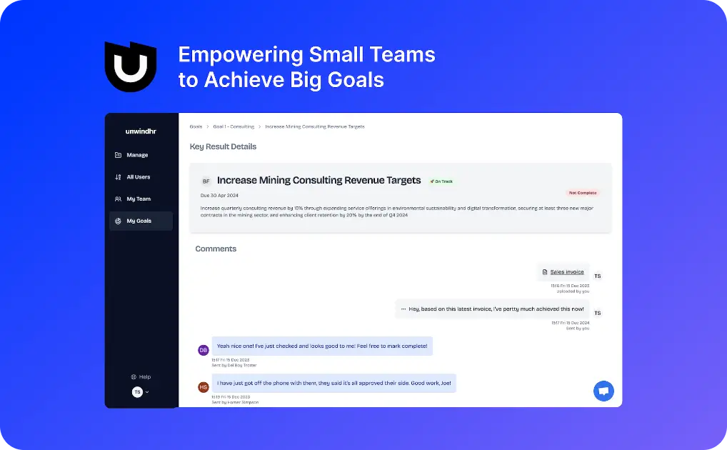 UnwindHR product image