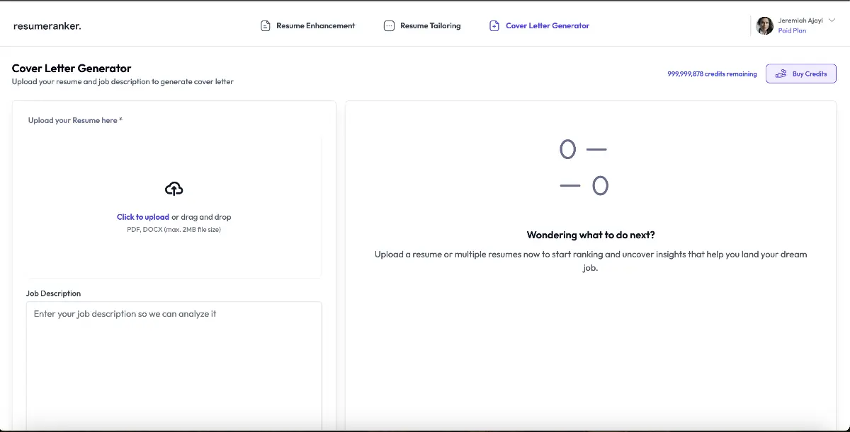 ResumeRanker product image