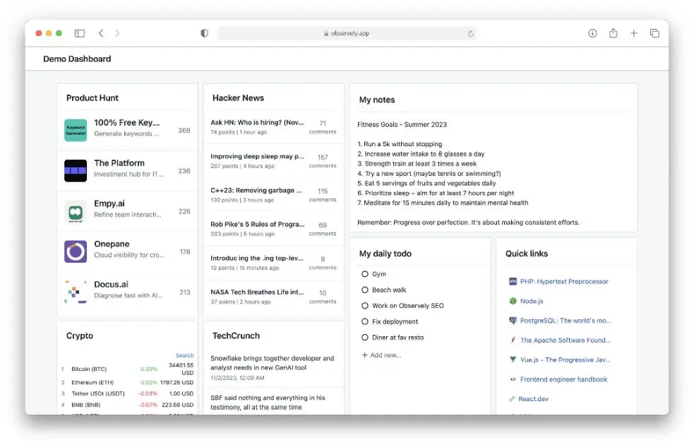 Observely product image