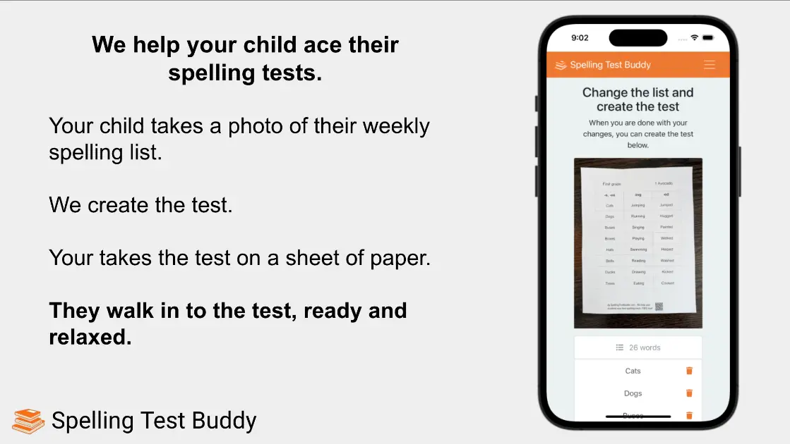 Spelling Test Buddy product image
