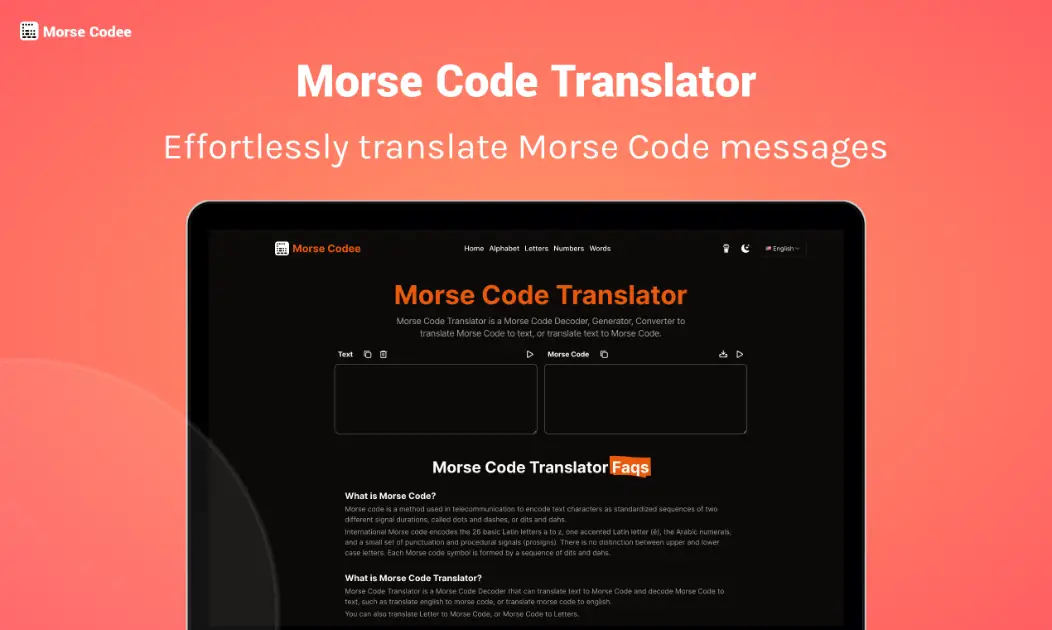 Morse Codee product image