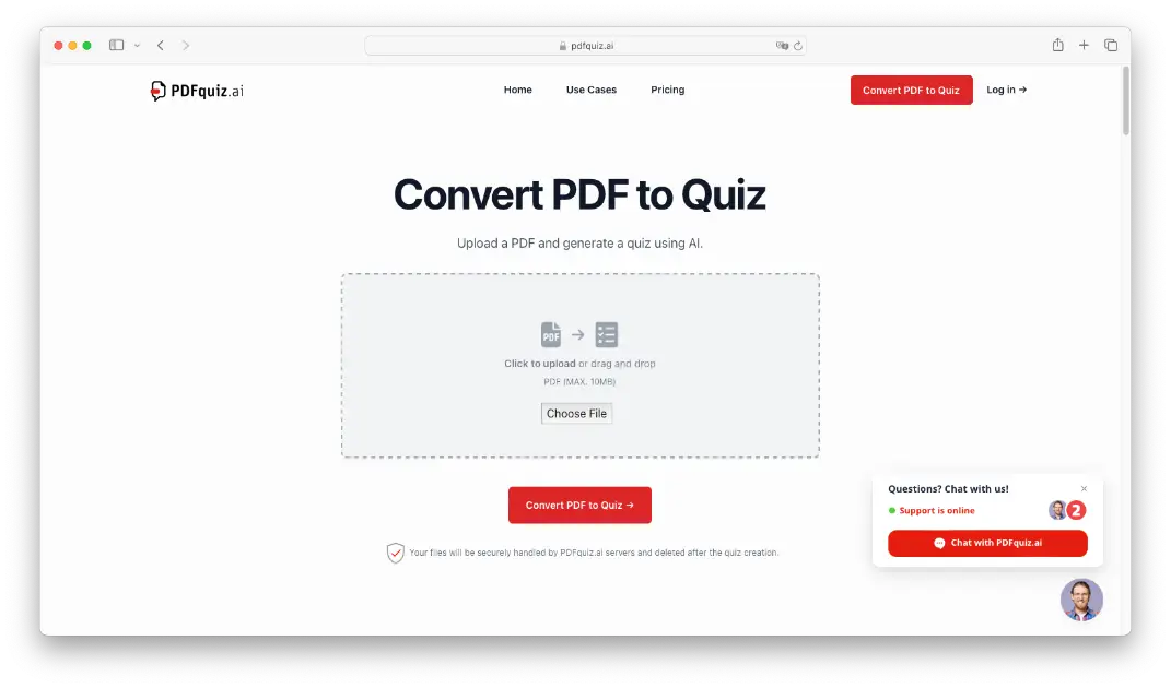 PDFQuiz.ai product image