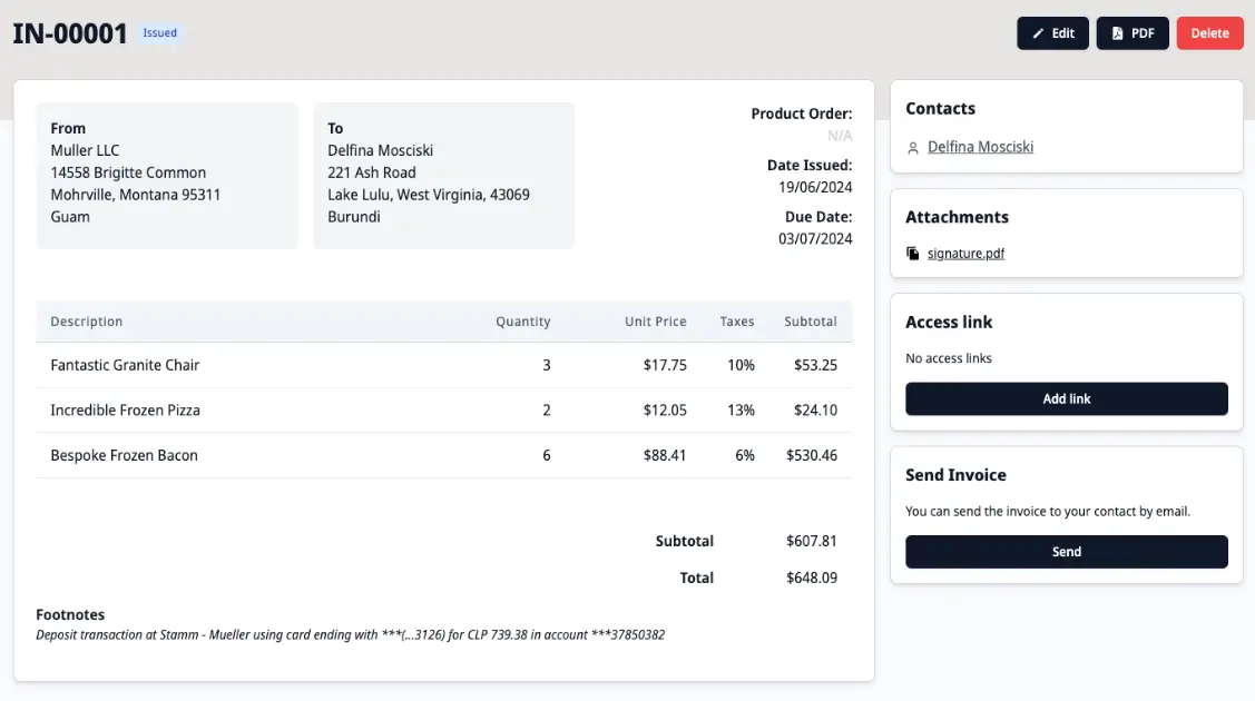 Invoice Master product image
