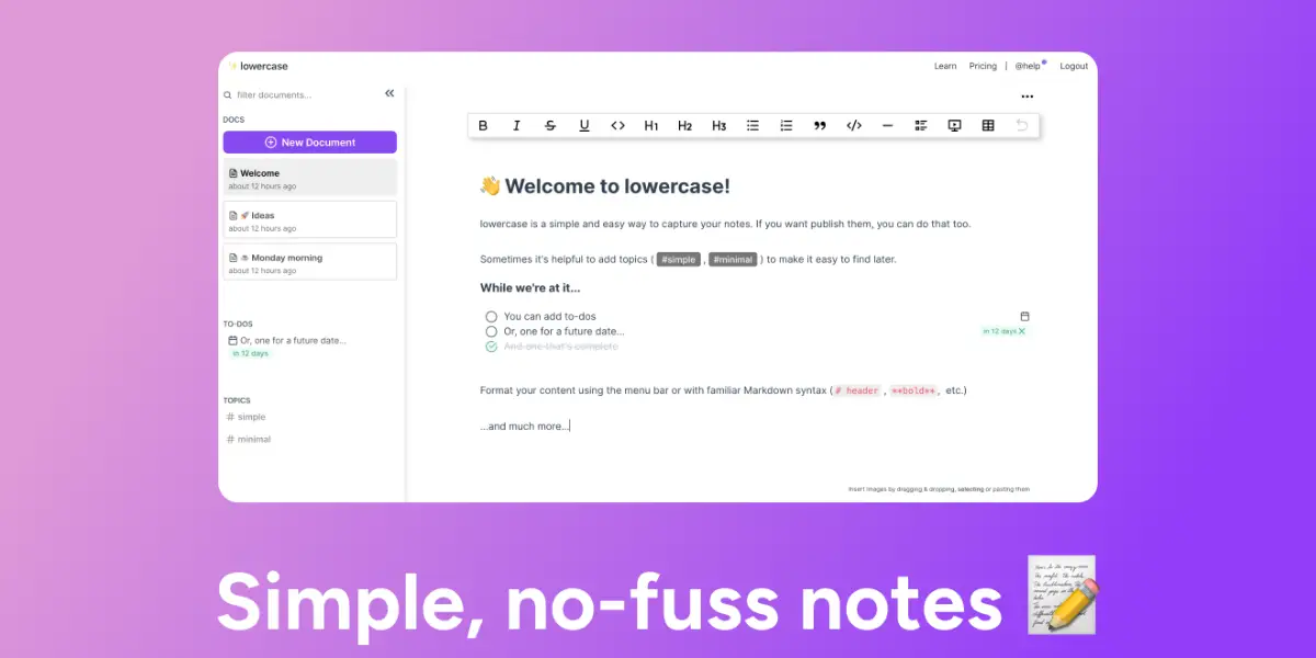 lowercase product image