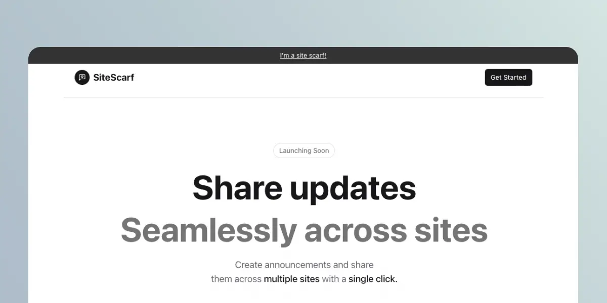 Site Scarf product image