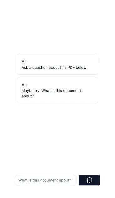 PDFConvo Chat with your PDF using AI product image