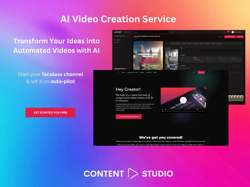 ContentStudio AI product image