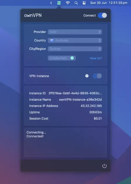 ownVPN product image