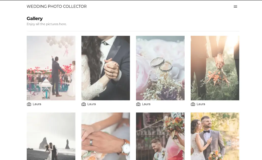 Wedding Photo Collector product image