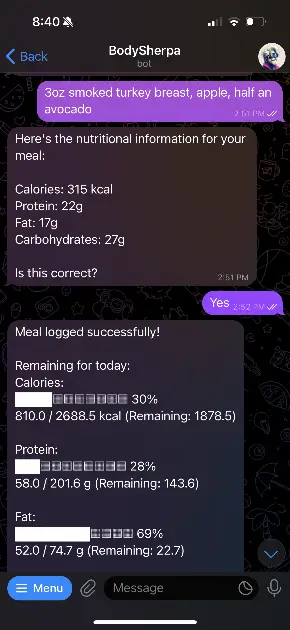 BodySherpa.ai product image