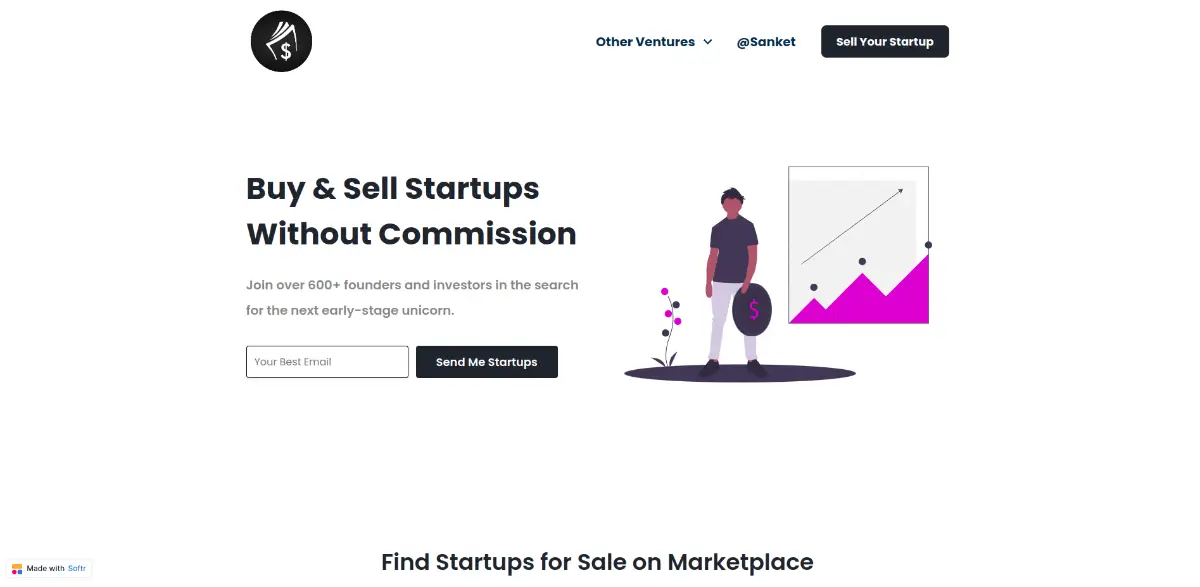 StartupsOnSale.com product image