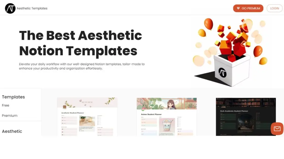 Aesthetic Templates product image