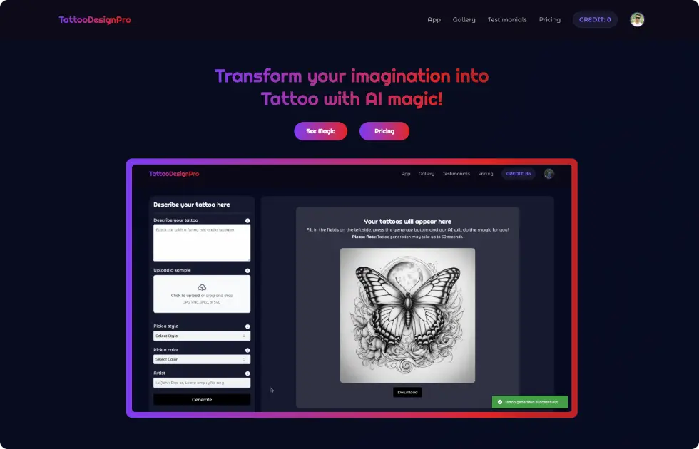 TattooDesignPro product image