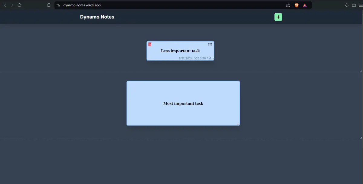 Dynamo Notes product image