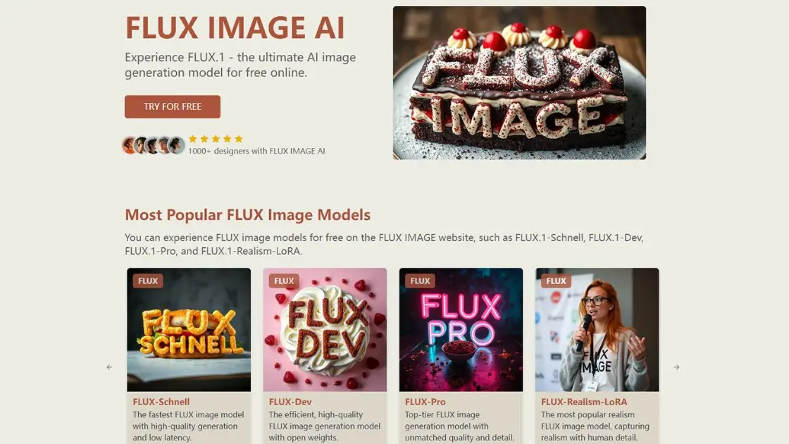 FLUX.1 AI IMAGE GENERATOR product image