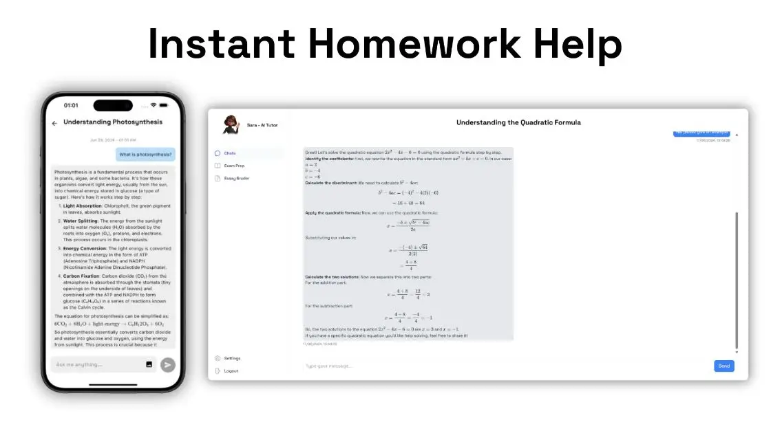 Sara - AI Tutor & Exam Planner product image