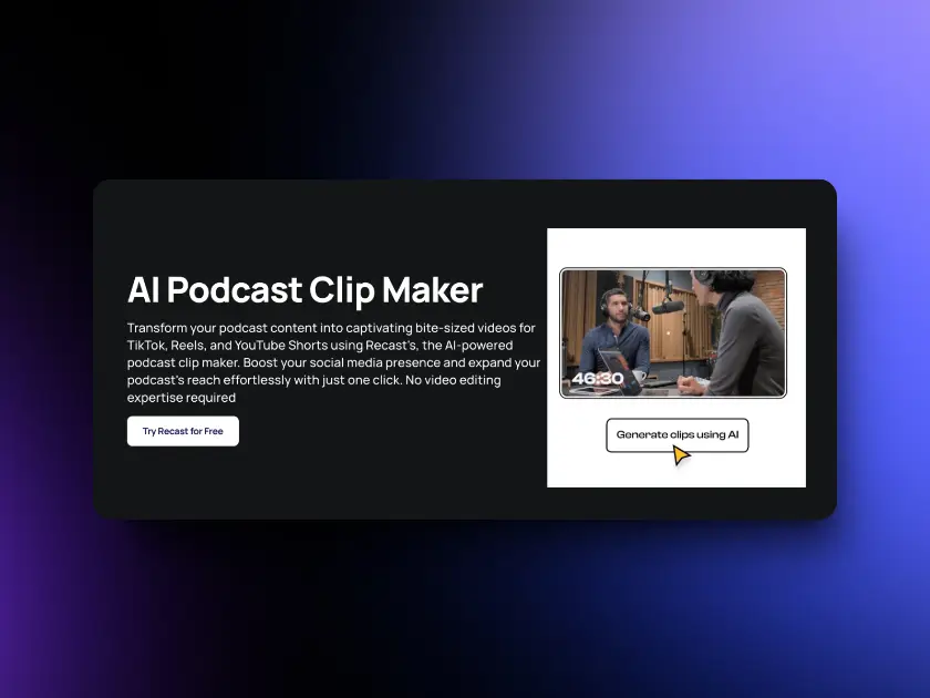 Podcast Clip Maker product image