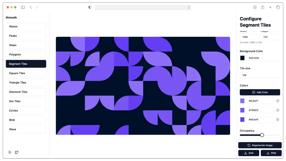 Mossaik product image