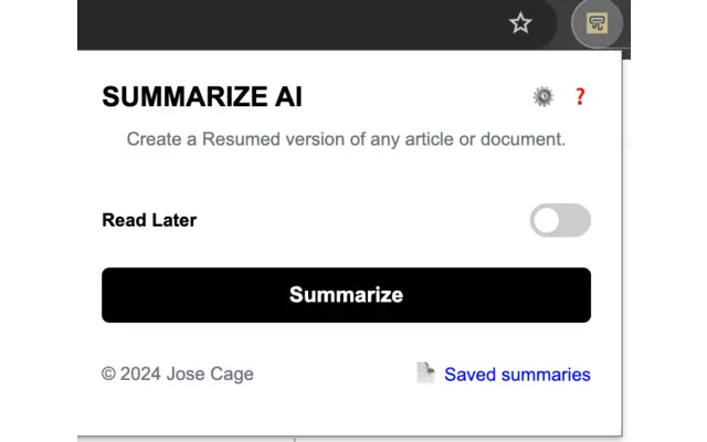 Summarizer AI product image