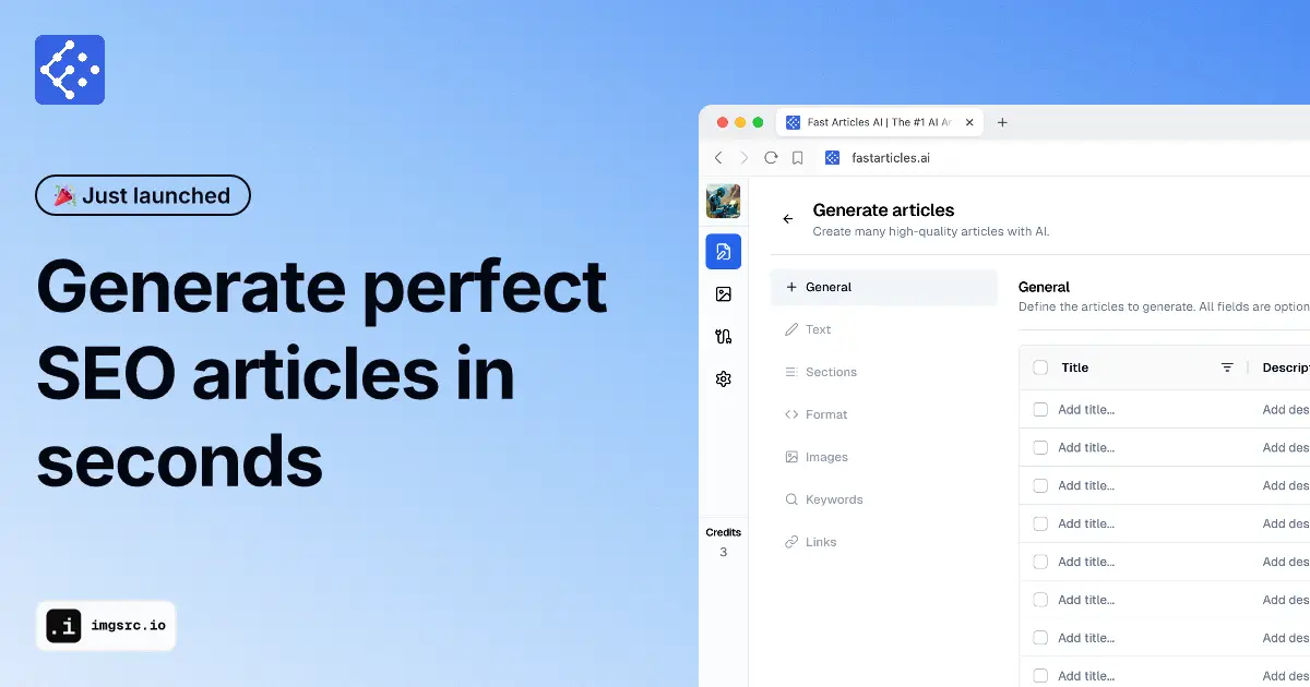 Fast Articles AI product image
