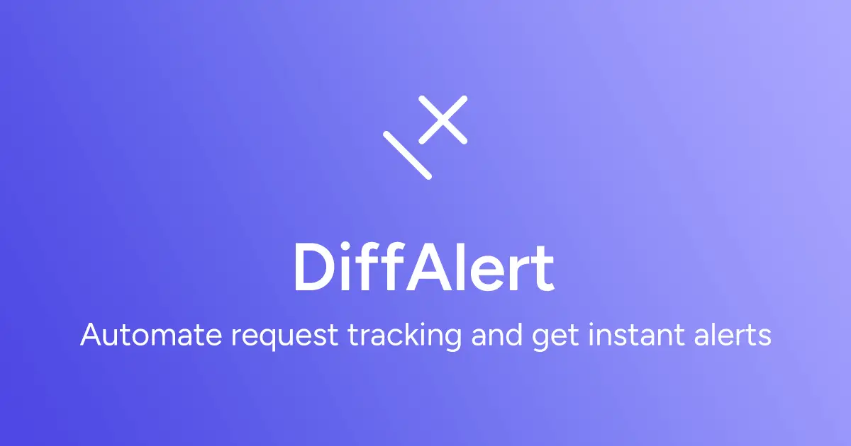 DiffAlert product image