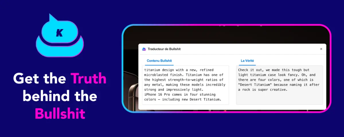 Bullshit Translator product image