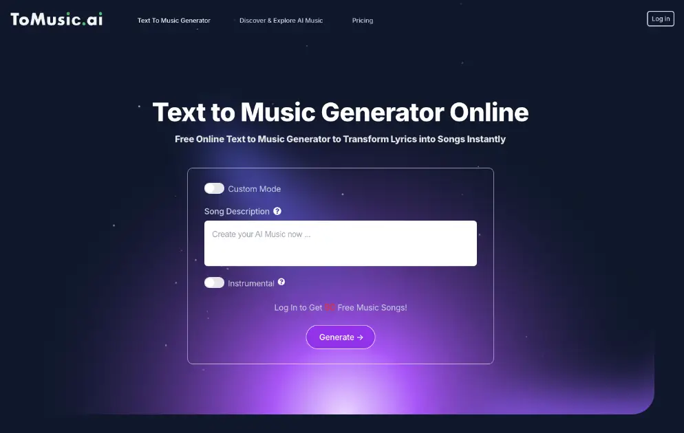 ToMusic product image