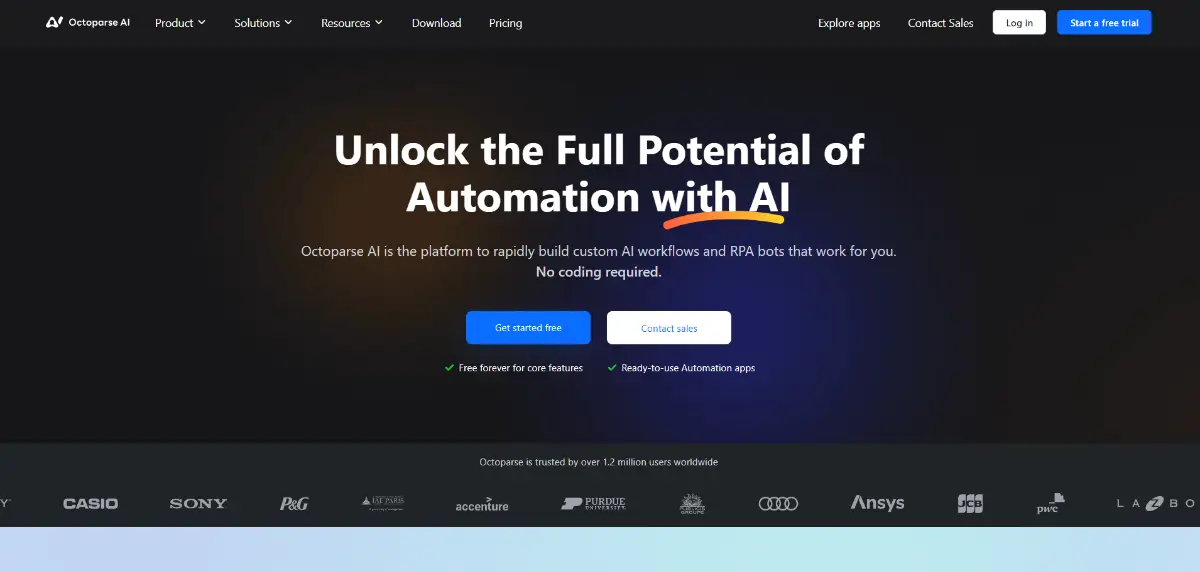 Octoparse AI product image