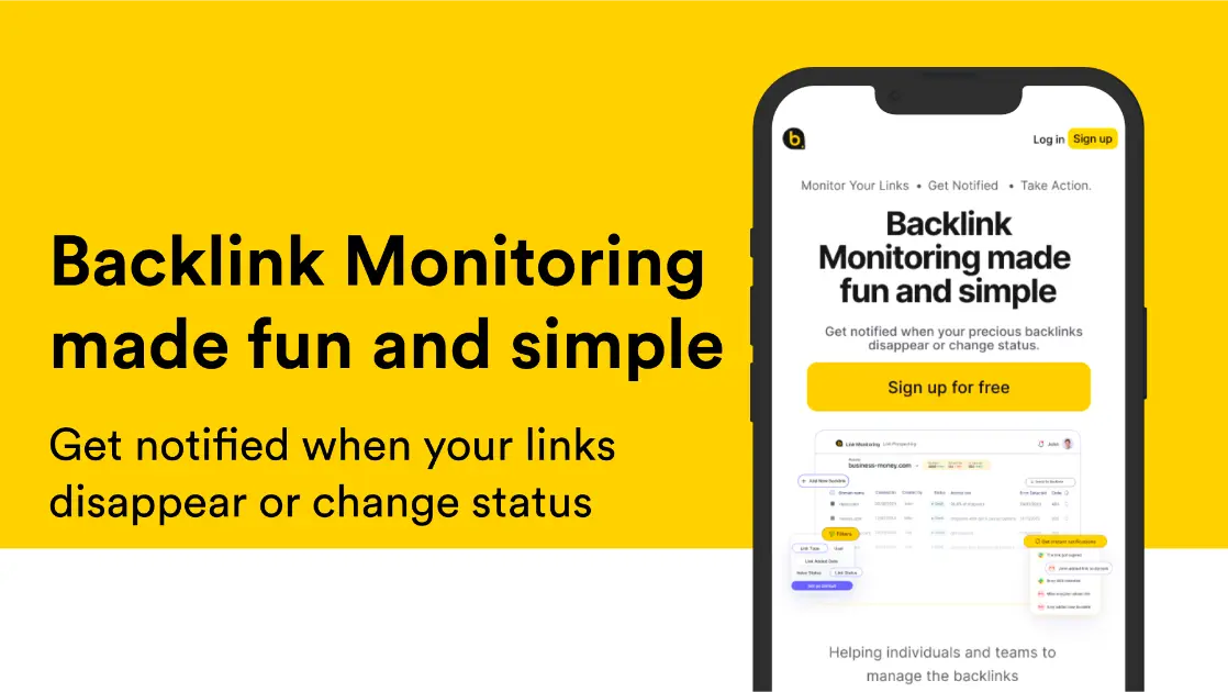 Backlink Monitor product image