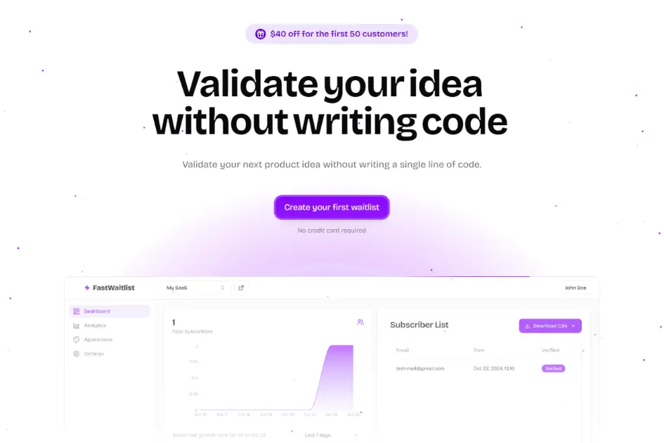 FastWaitlist product image