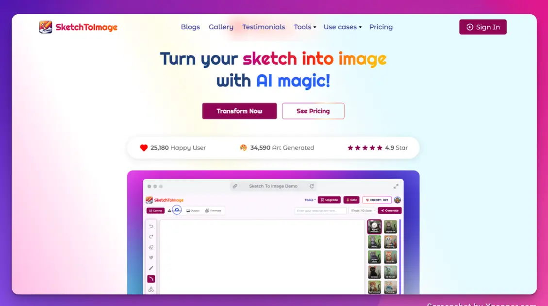 Sketch To Image product image