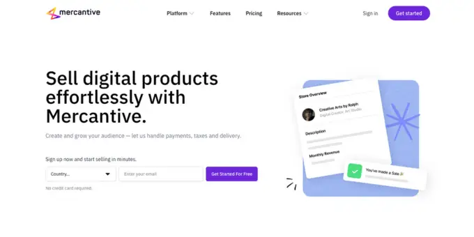 Mercantive product image