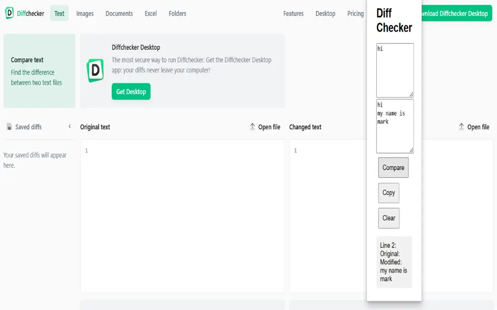 Diff Checker Chrome Extension product image
