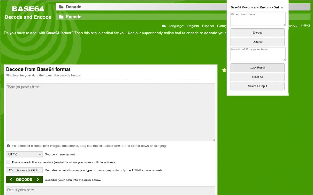 Base64 Decode Chrome Extension product image