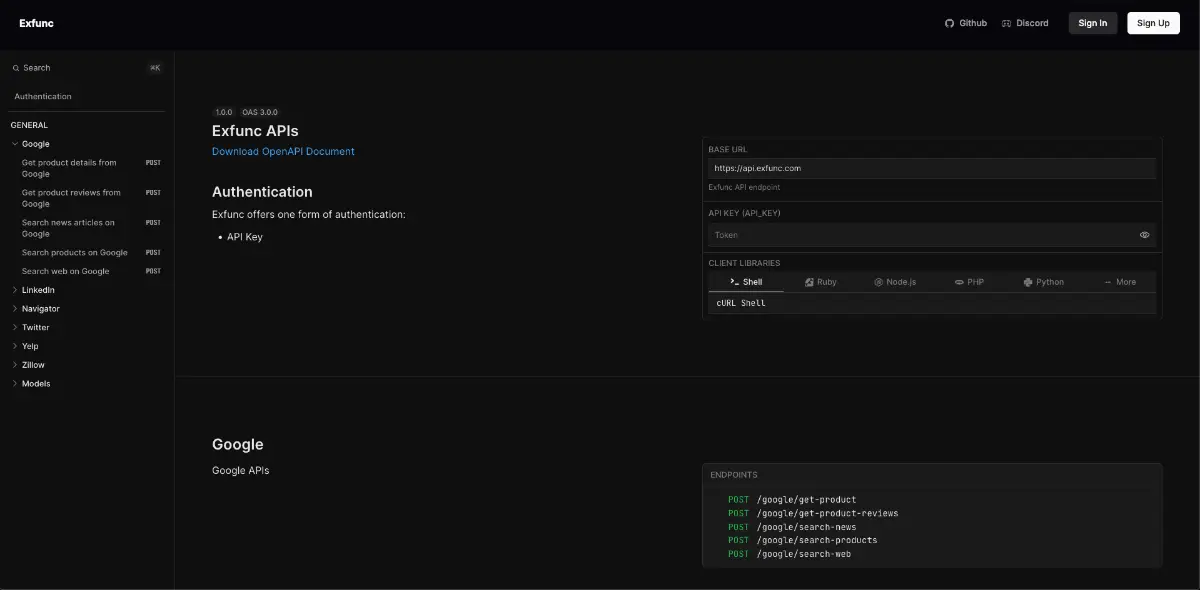 Exfunc product image